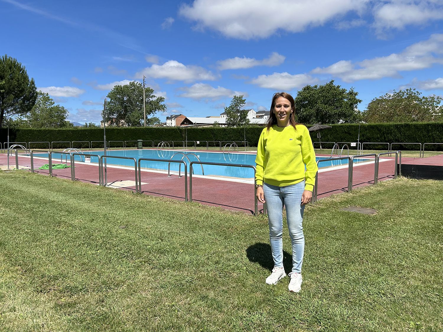 La concejala de Deportes de Ponferrada La concejala de Deportes de Ponferrada