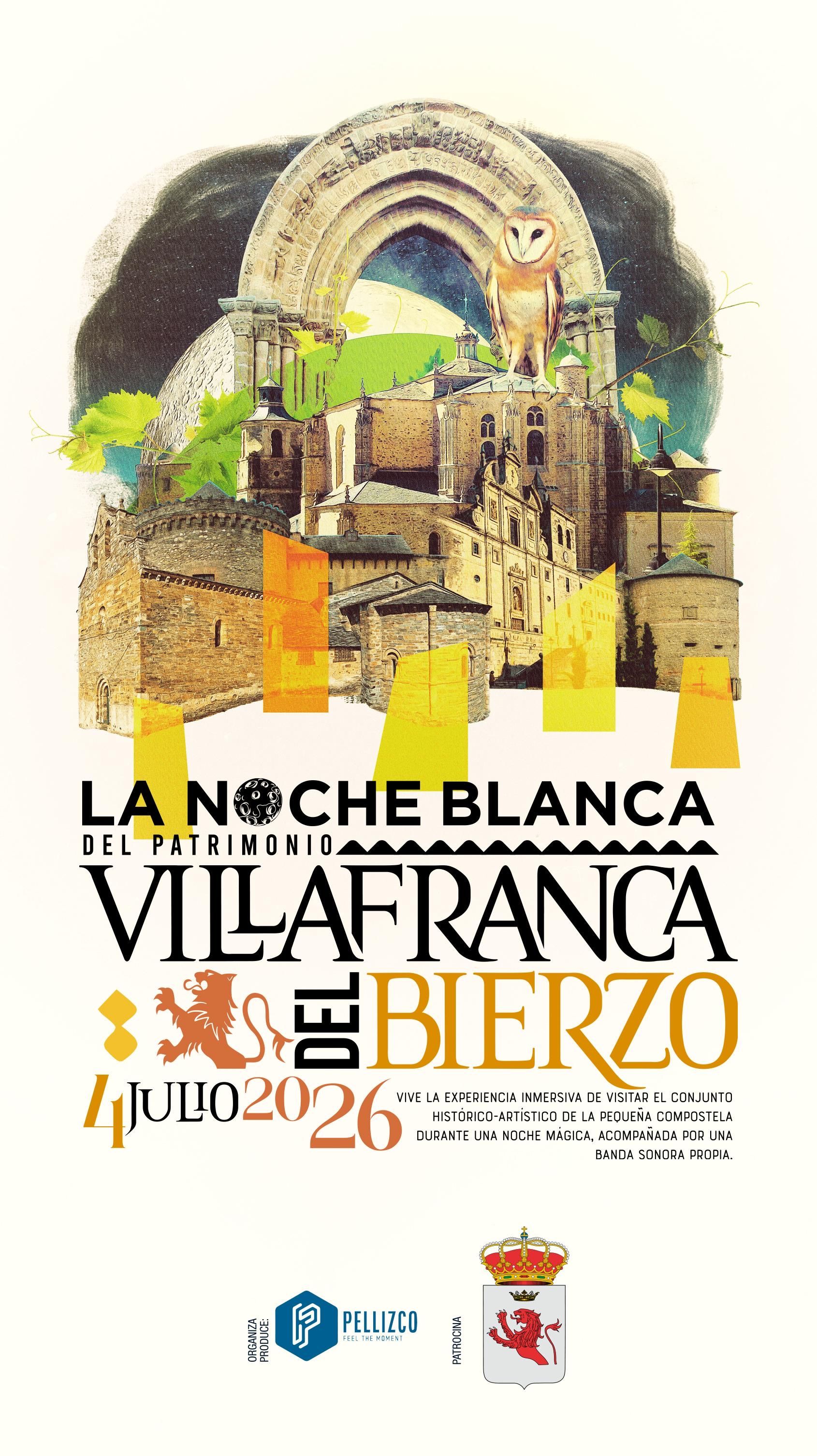 Cartel Noche Blanca Villafranca del Bierzo Cartel Noche Blanca Villafranca del Bierzo