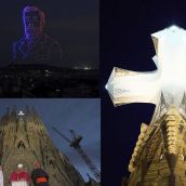 El Papa bendice la Sagrada Familia de Barcelona 