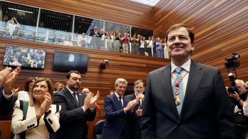 Miriam Chacón ICAL Toma de posesión de Alfonso Fernández Mañueco como presidente de la Junta de Castilla y León (7) Miriam Chacón ICAL Toma de posesión de Alfonso Fernández Mañueco como presidente de la Junta de Castilla y León (7)