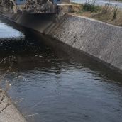 Canal del Bierzo Bajo a su paso por Compostilla Canal del Bierzo Bajo a su paso por Compostilla