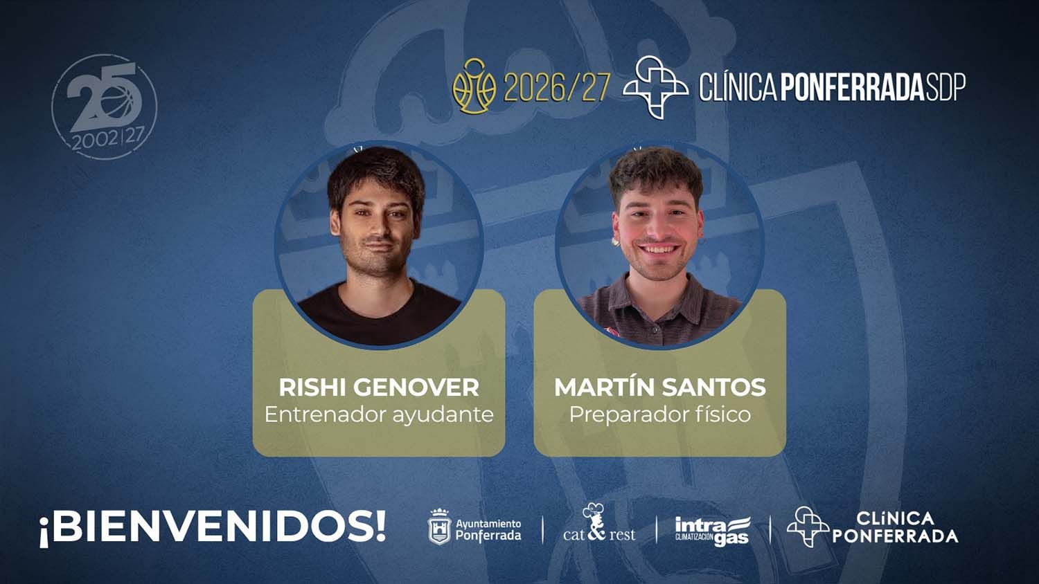 Nuevos ayudantes del Baloncesto Clínica Ponferrada Nuevos ayudantes del Baloncesto Clínica Ponferrada