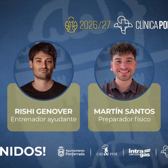 Nuevos ayudantes del Baloncesto Clínica Ponferrada Nuevos ayudantes del Baloncesto Clínica Ponferrada