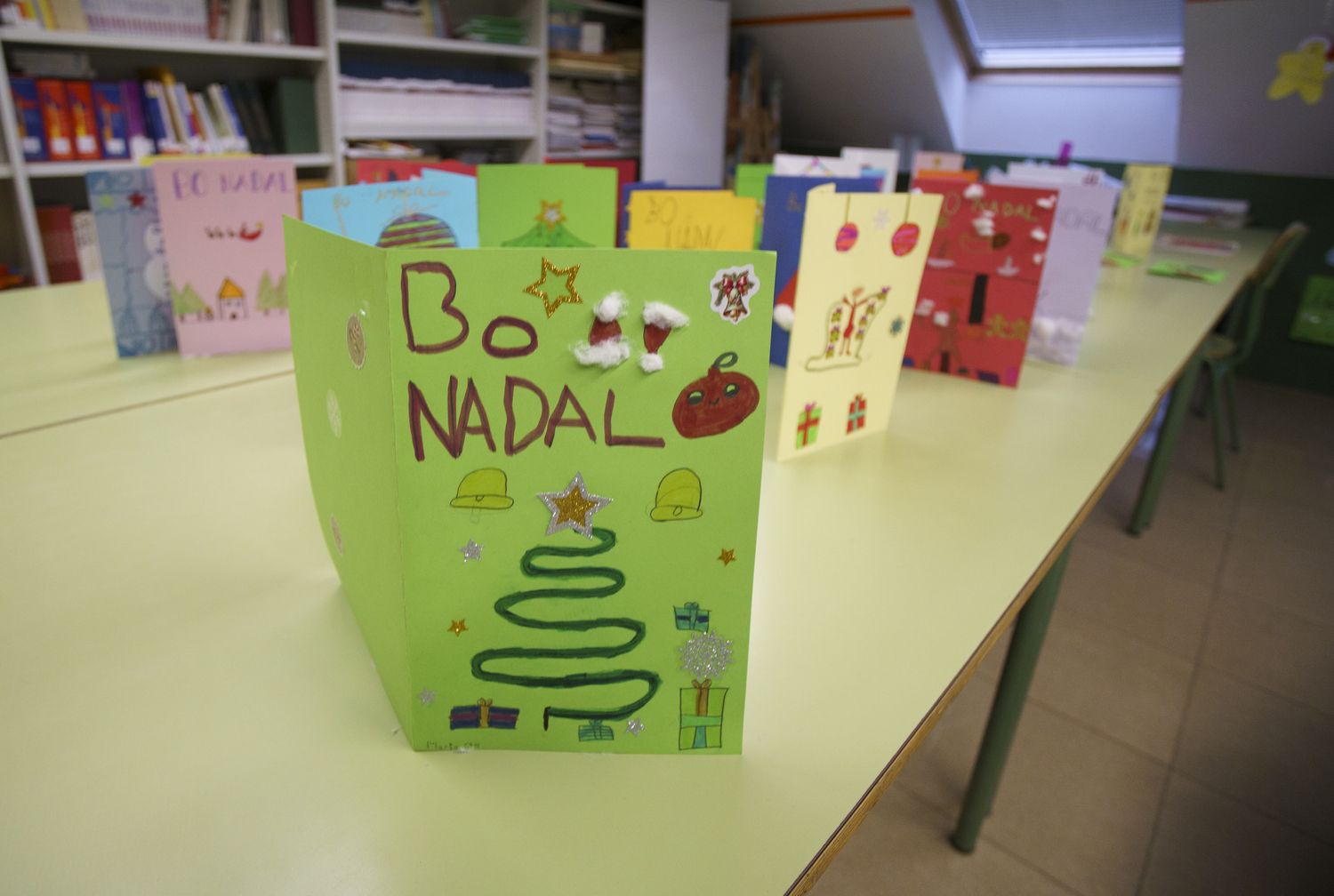 Aula de gallego en el colegio García Yebra de Ponferrada | César Sánchez / ICAL Aula de gallego en el colegio García Yebra de Ponferrada | César Sánchez / ICAL