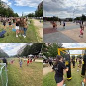 Rosaleda y Deportiva: El barrio ponferradino disfrutó de boxeo, spninning, baloncesto, rubgy... para todas las edades Rosaleda y Deportiva: El barrio ponferradino disfrutó de boxeo, spninning, baloncesto, rubgy... para todas las edades