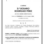 ROSARIO RODRÍGUEZ PÉREZ ROSARIO RODRÍGUEZ PÉREZ