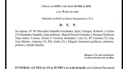 ENRIQUE FERNANDEZ SANTOS ENRIQUE FERNANDEZ SANTOS
