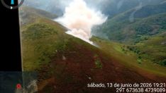 Incendio en Tejeira | Foto: Perfil de Naturaleza de la Junta de Castilla y León