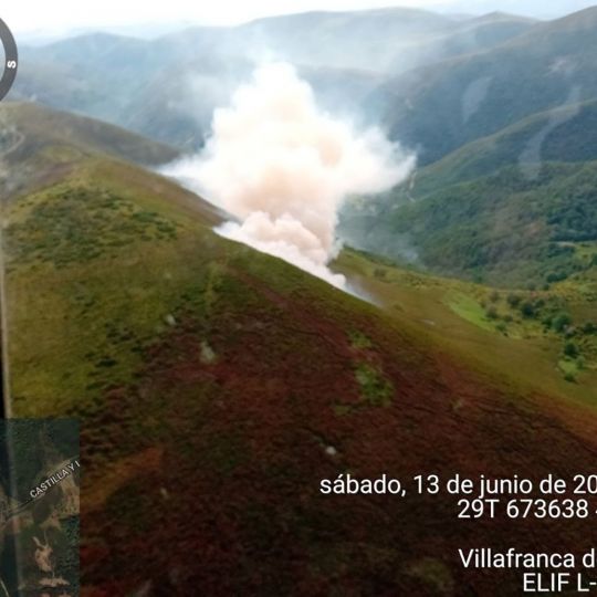 Incendio en Tejeira | Foto: Perfil de Naturaleza de la Junta de Castilla y León Incendio en Tejeira | Foto: Perfil de Naturaleza de la Junta de Castilla y León