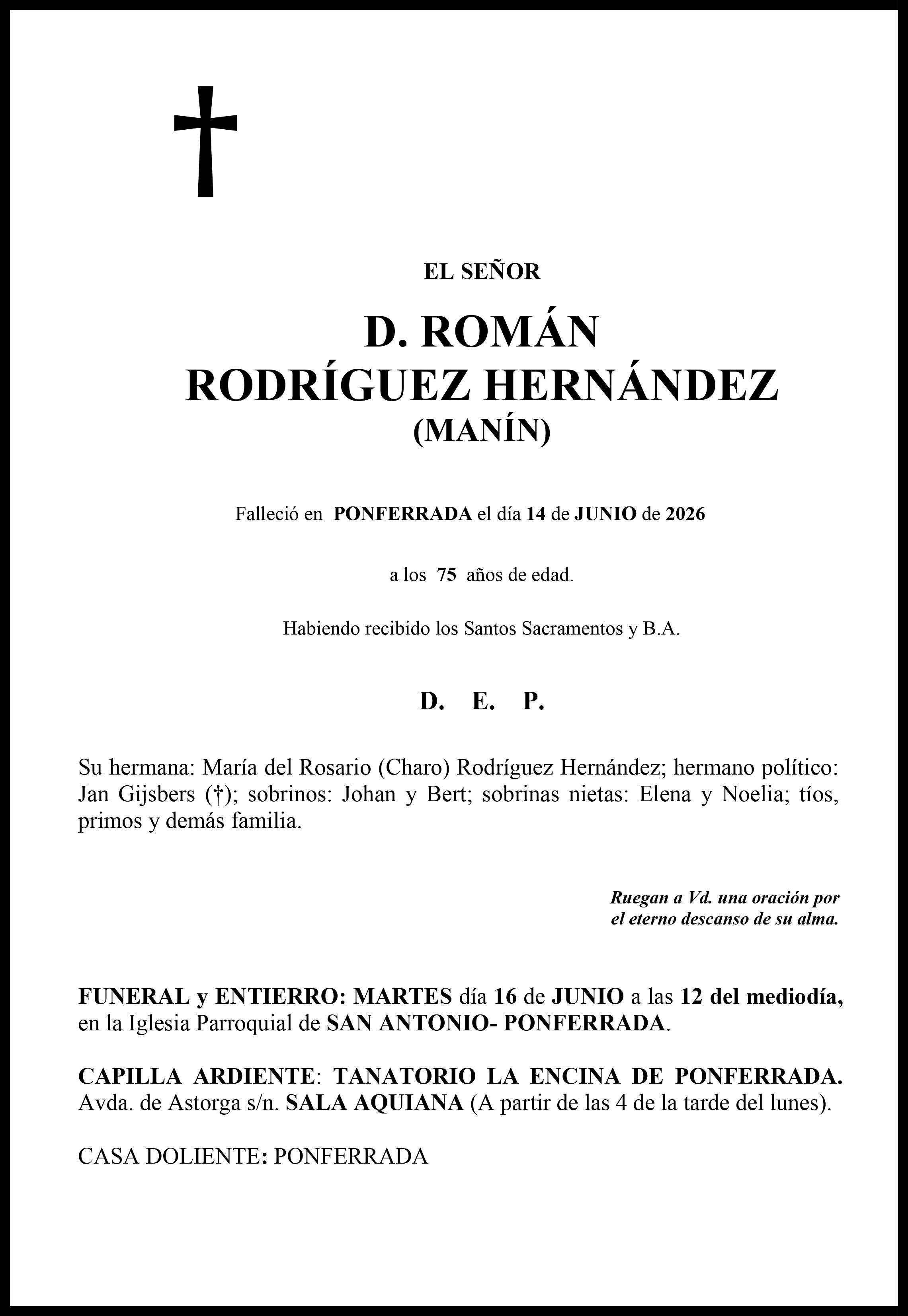 ROMAN RODRIGUEZ HERNANDEZ (MANÍN)