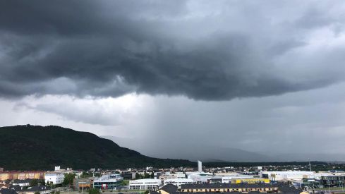 Tormenta en Ponferrada