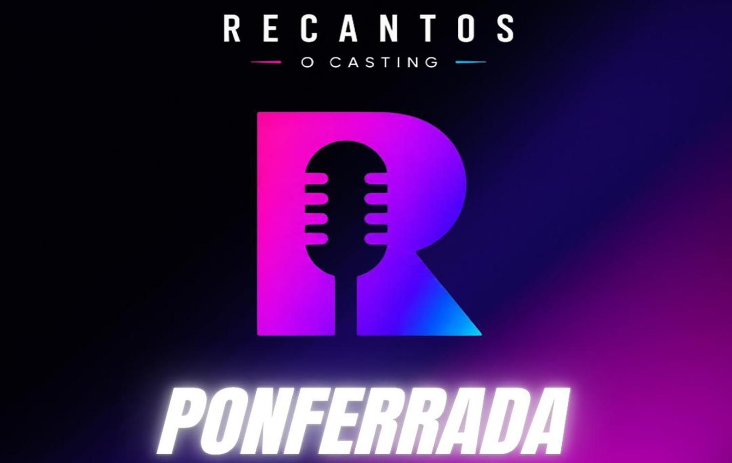 Cartel 'Recantos: O Casting' | Cedido por Recantos: O Casting Cartel 'Recantos: O Casting' | Cedido por Recantos: O Casting
