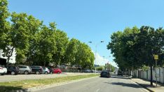 Avenida de la Libertad de Ponferrada donde ha tenido lugar el atropello