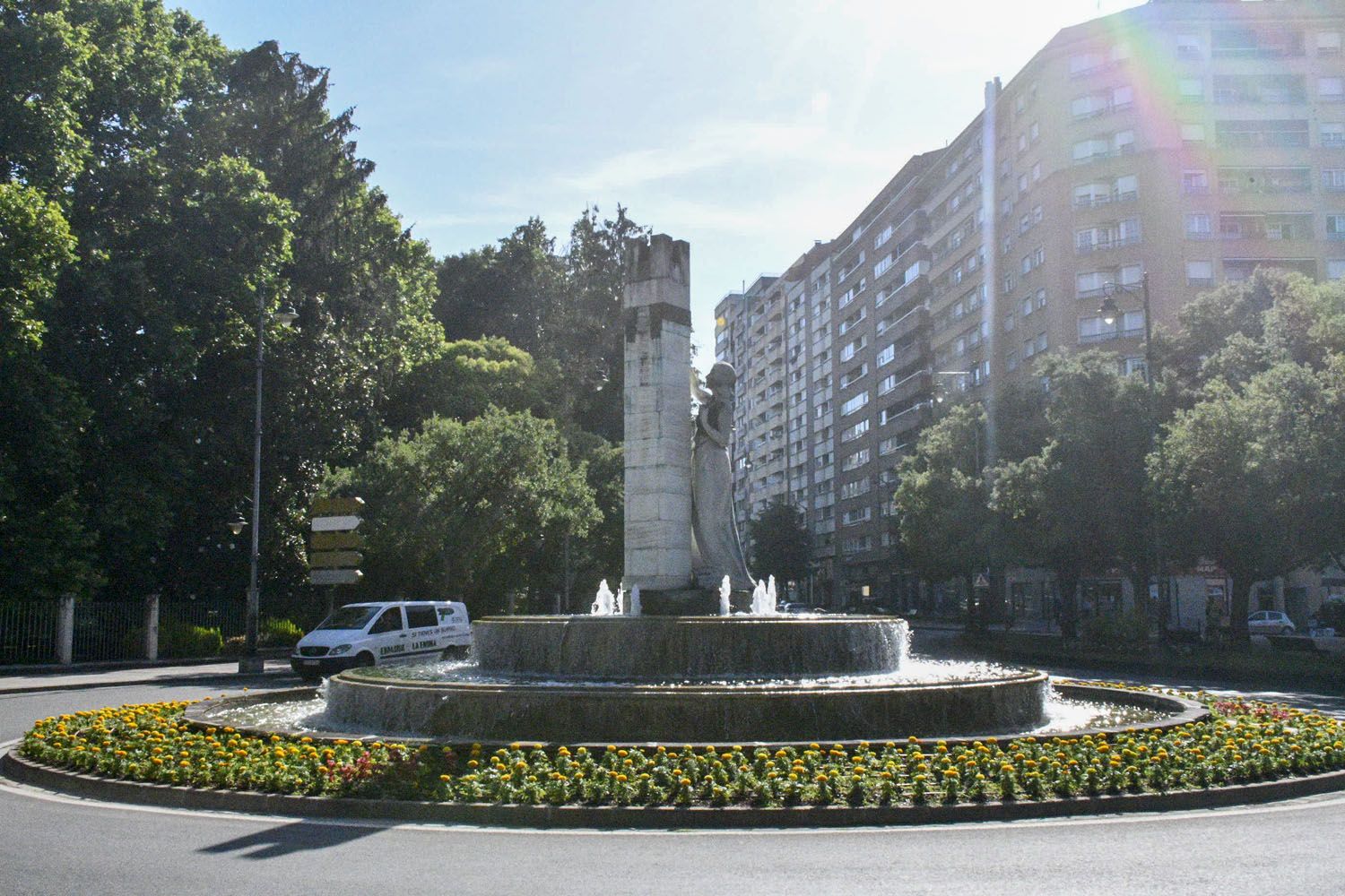 Rotonda de La Carrasca en la actualidad Rotonda de La Carrasca en la actualidad