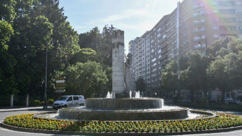 Rotonda de La Carrasca en la actualidad Rotonda de La Carrasca en la actualidad
