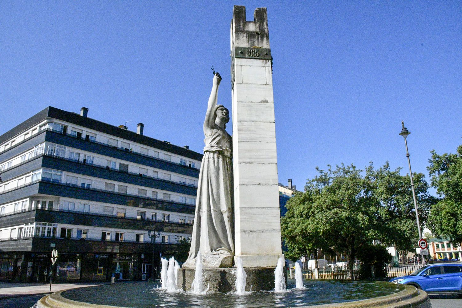 Rotonda de La Carrasca en la actualidad Rotonda de La Carrasca en la actualidad