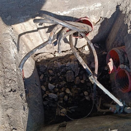 Robo masivo de cobre en Cubillos del Sil 