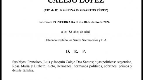 ARLINDO EDUARDO CALEJO LOPEZ
