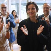 Nevenka en Jornada Justicia, voces y memoria de la violencia sistémica a la reparación, en Ponferrada | Foto: César Sánchez, ICAL Nevenka en Jornada Justicia, voces y memoria de la violencia sistémica a la reparación, en Ponferrada | Foto: César Sánchez, ICAL