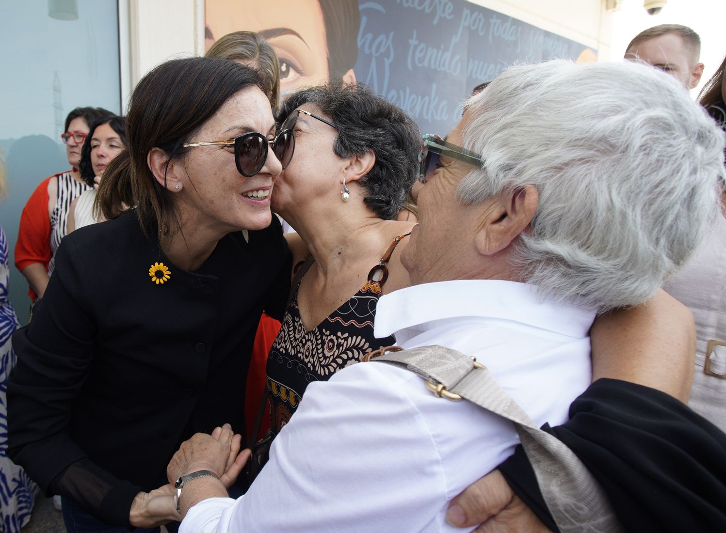 Inauguración del mural de Nevenka en la Térmica Cultural de Ponferrada | Foto: César Sánchez, ICAL (6)