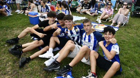 Afición berciana en la Rosaleda para animar a la Ponferradina contra el Celta Fortuna (15) Afición berciana en la Rosaleda para animar a la Ponferradina contra el Celta Fortuna (15)