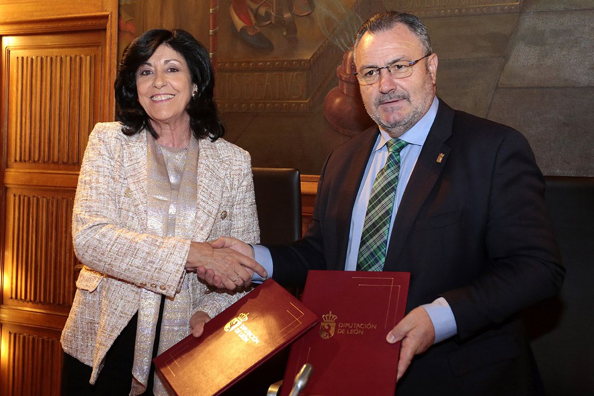 La Diputación de León y el CNI firman un convenio en materia de ciberseguridad