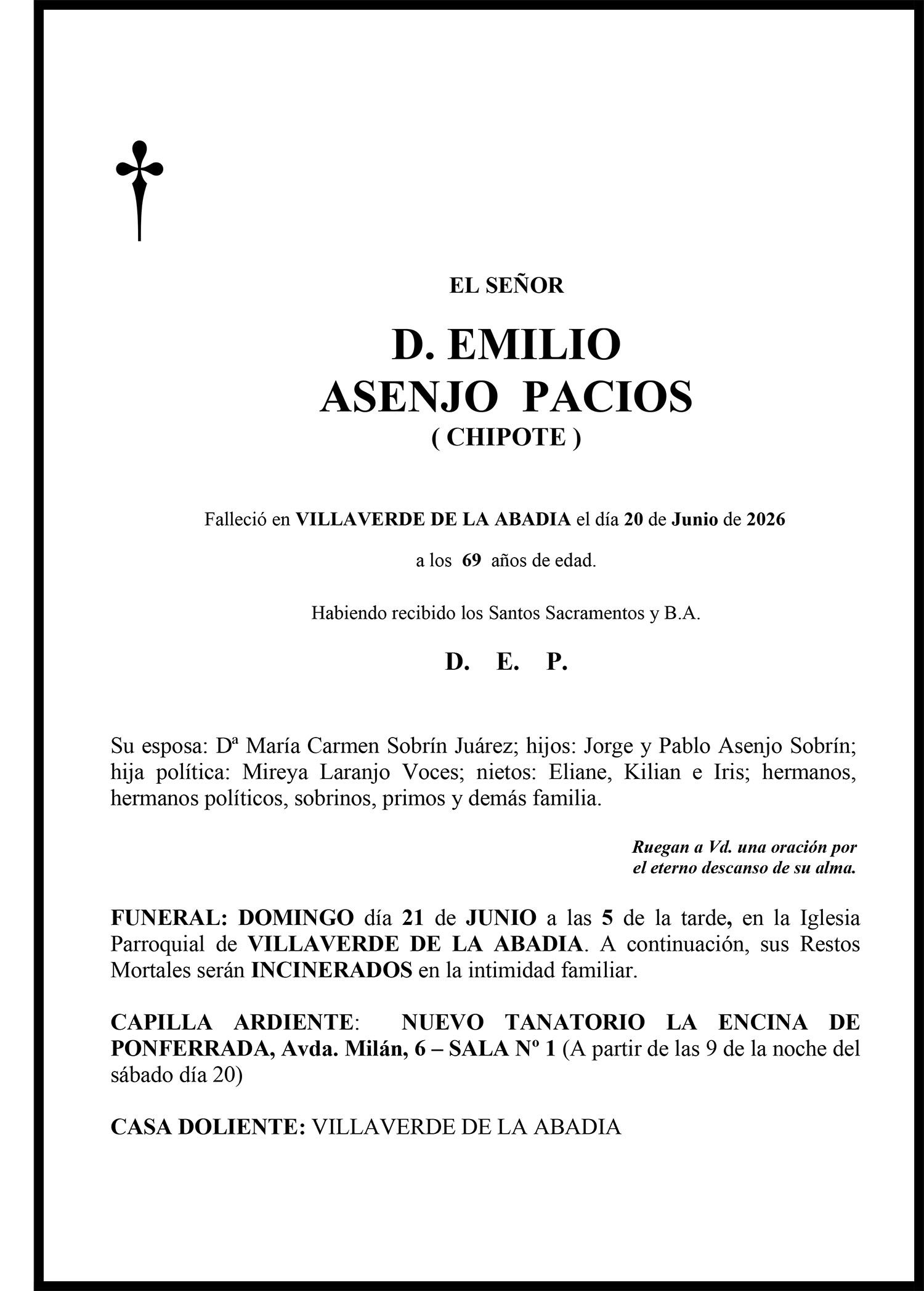 EMILIO ASENJO PACIOS ( CHIPOTE )