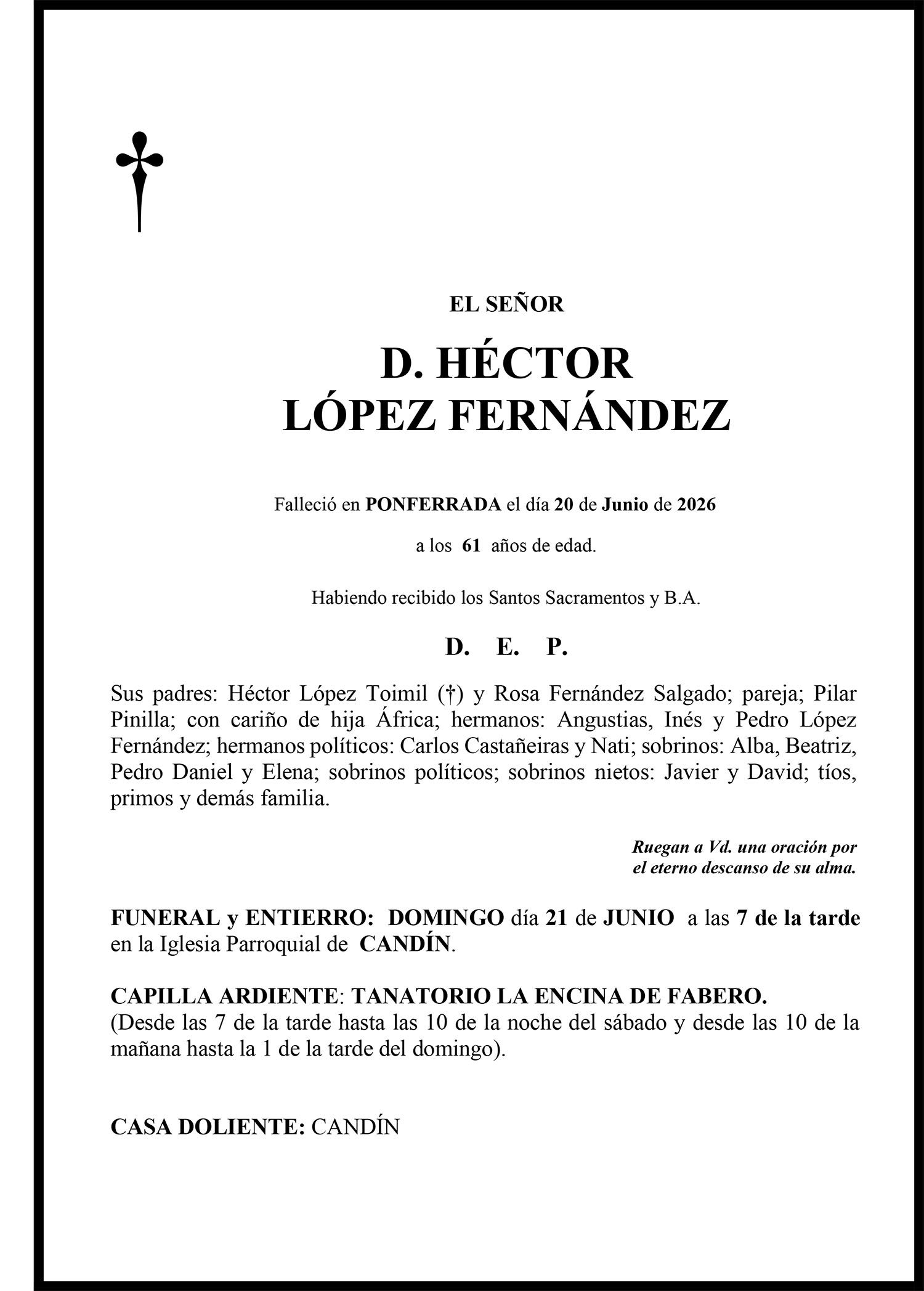 HÉCTOR LÓPEZ FERNÁNDEZ