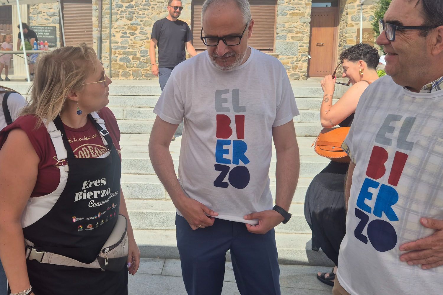 El presidente del Consejo Comarcal del Bierzo, Olegario Ramón El presidente del Consejo Comarcal del Bierzo, Olegario Ramón