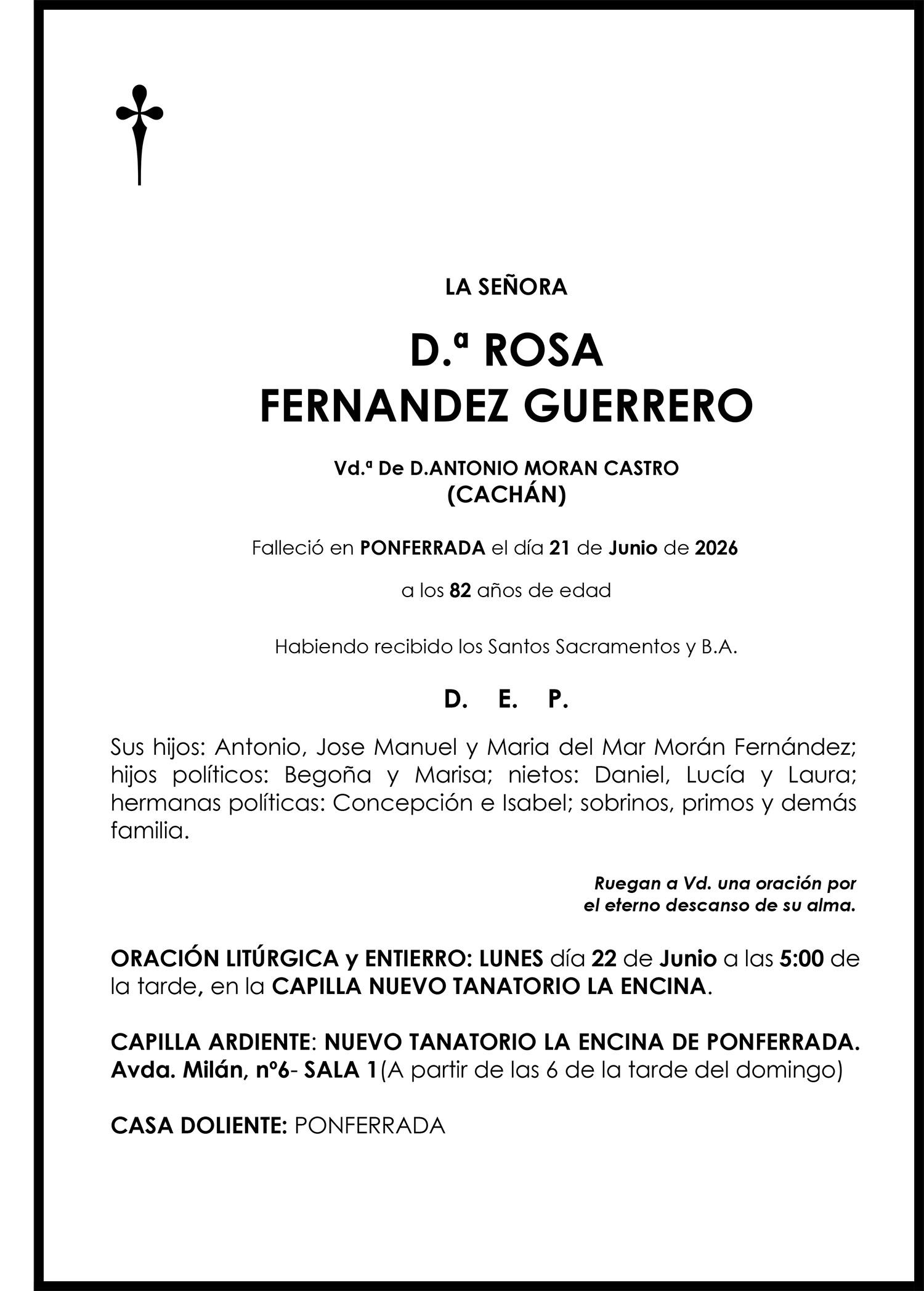 ROSA FERNANDEZ GUERRERO