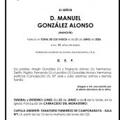 MANUEL GONZÁLEZ ALONSO (MANOLÍN)
