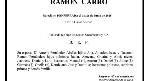 AMADEO RAMÓN CARRO