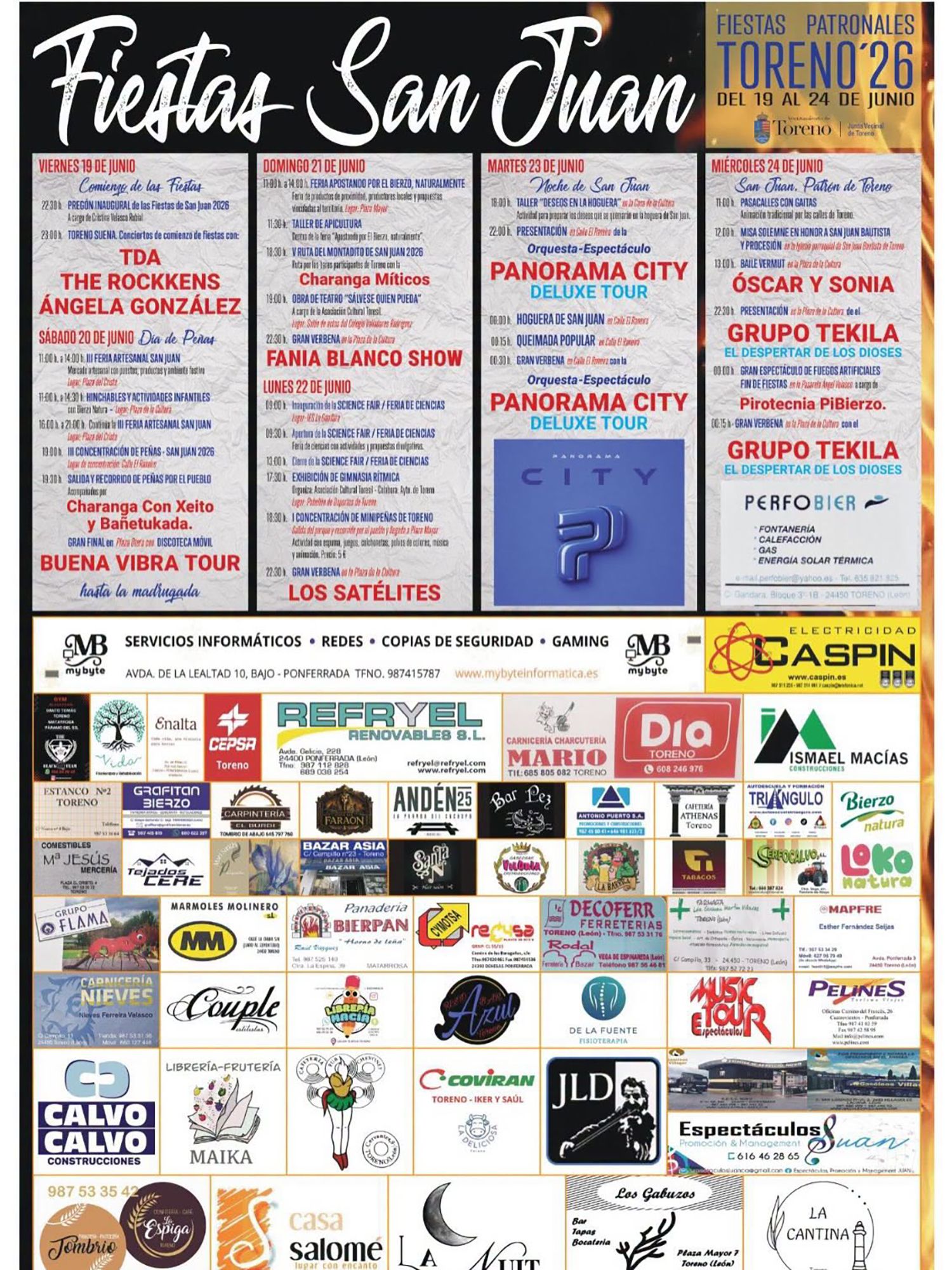 Fiestas de San Juan en Toreno