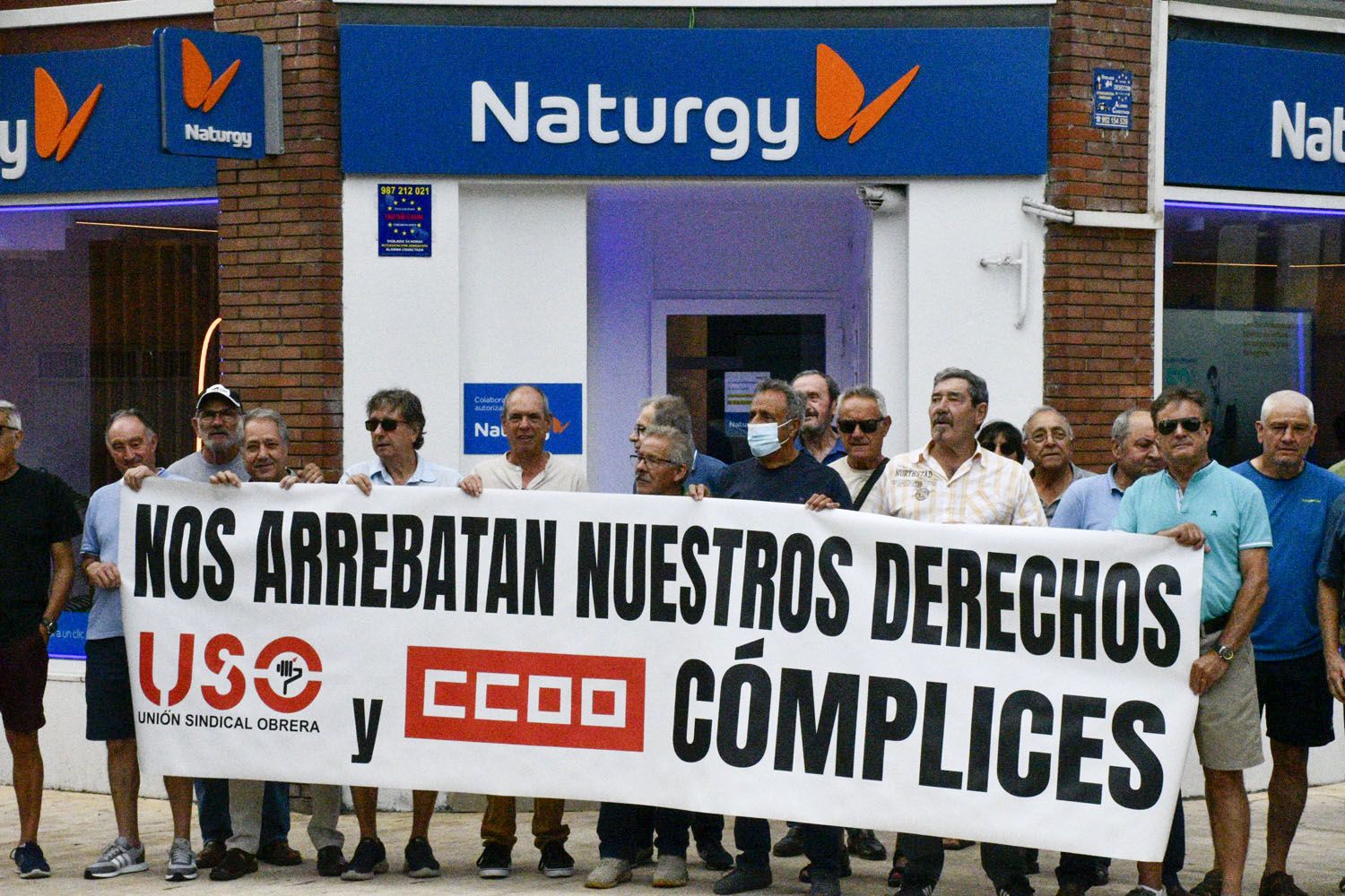 Concentración jubilados Naturgy (1) Concentración jubilados Naturgy (1)