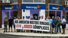 Concentración jubilados Naturgy Concentración jubilados Naturgy