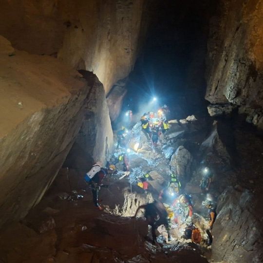 Rescate en la Cueva de Valporquero Rescate en la Cueva de Valporquero