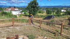 Trabajos de mantenimiento en San Andrés de Montejos Trabajos de mantenimiento en San Andrés de Montejos