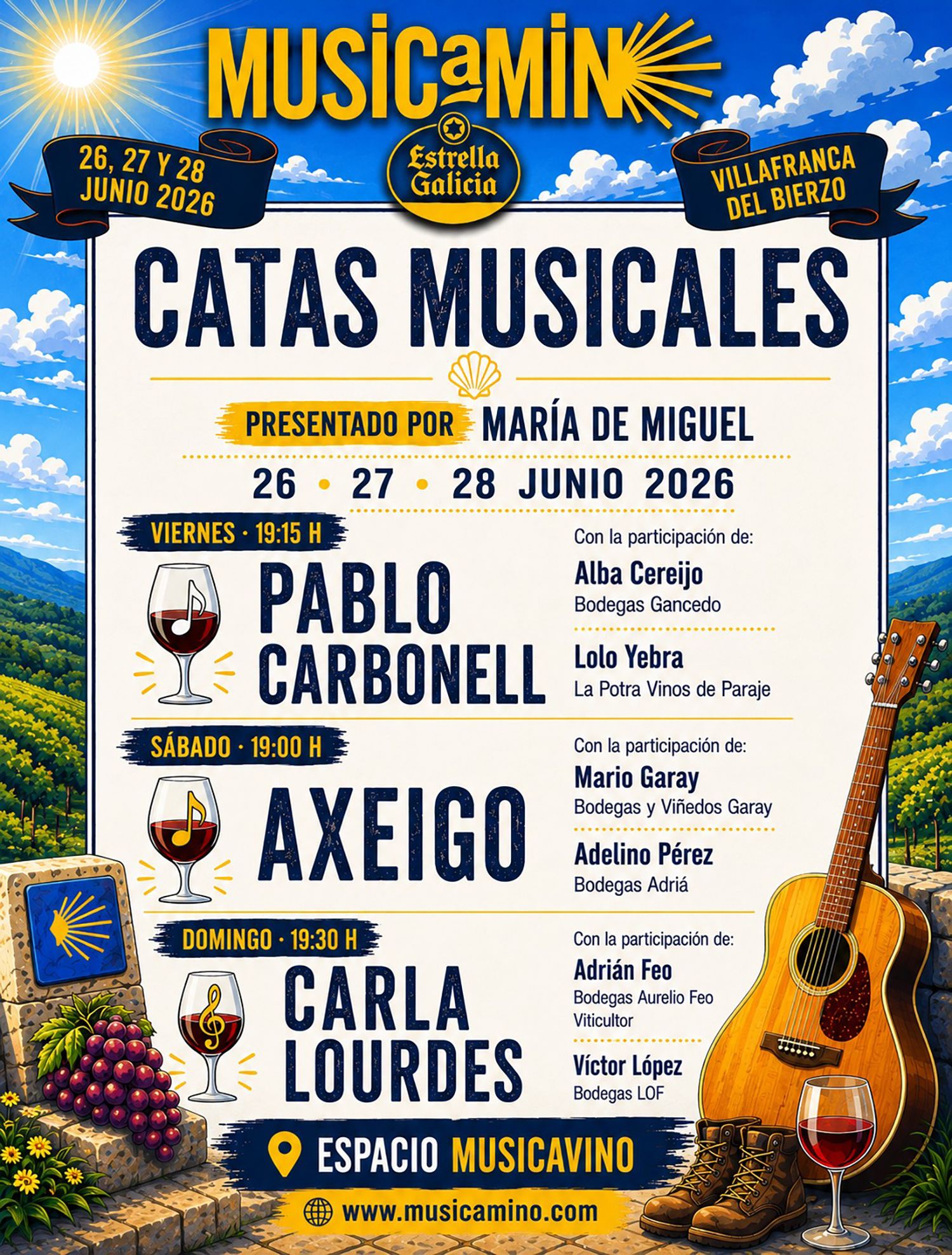 Catas musicales del Musicamino Catas musicales del Musicamino