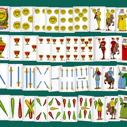 Baraja de 40 cartas Baraja de 40 cartas
