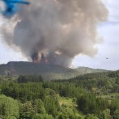 Incendio en San Vicente (Arganza)