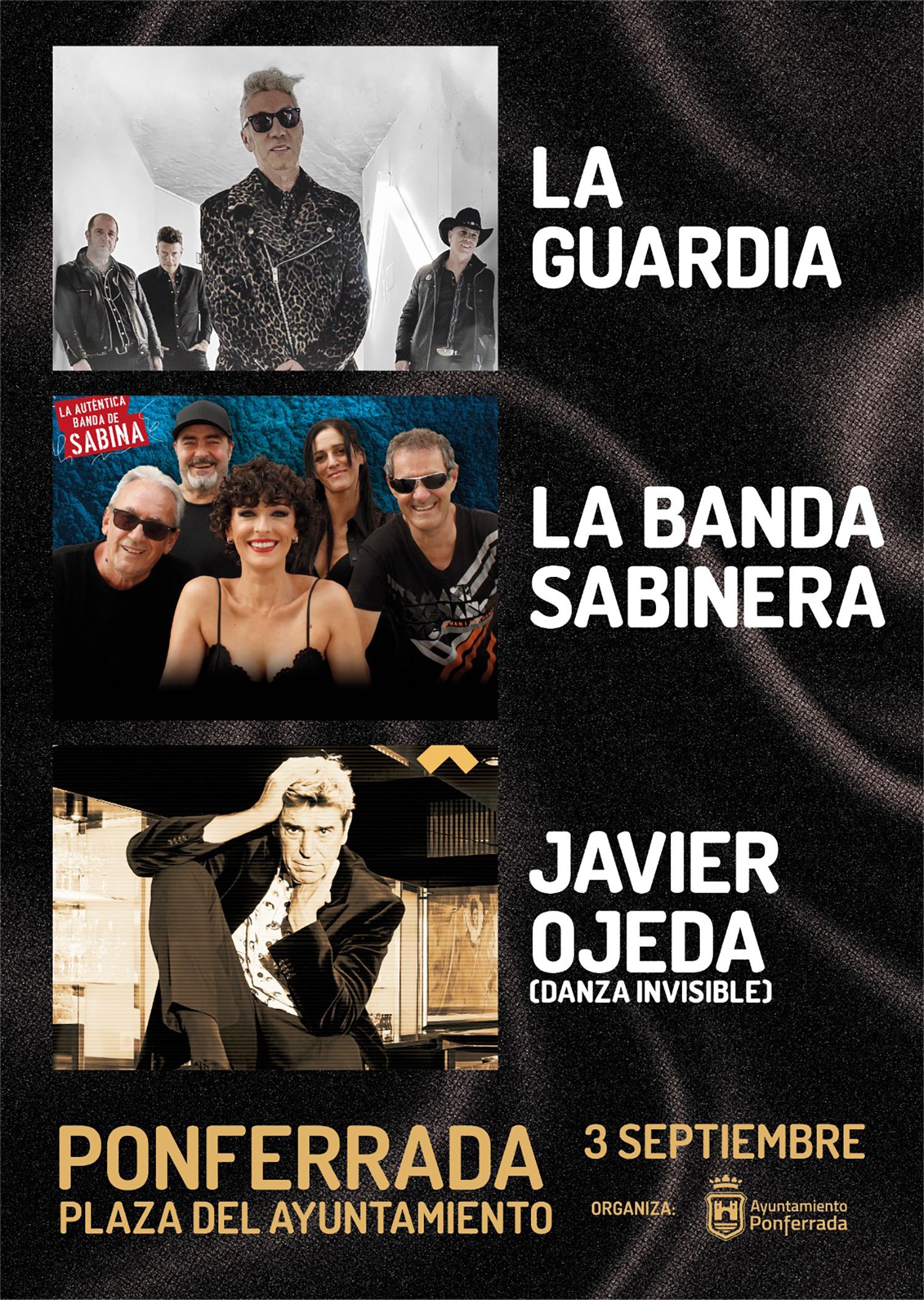 Conciertos del 3 de septiembre en las Fiestas de La Encina Conciertos del 3 de septiembre en las Fiestas de La Encina