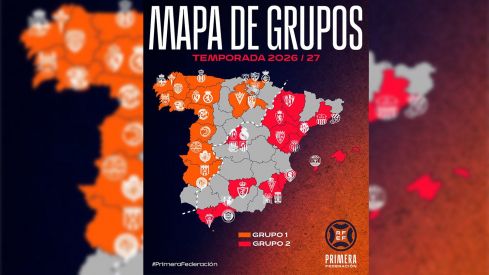 Grupos de 1RFEF Grupos de 1RFEF