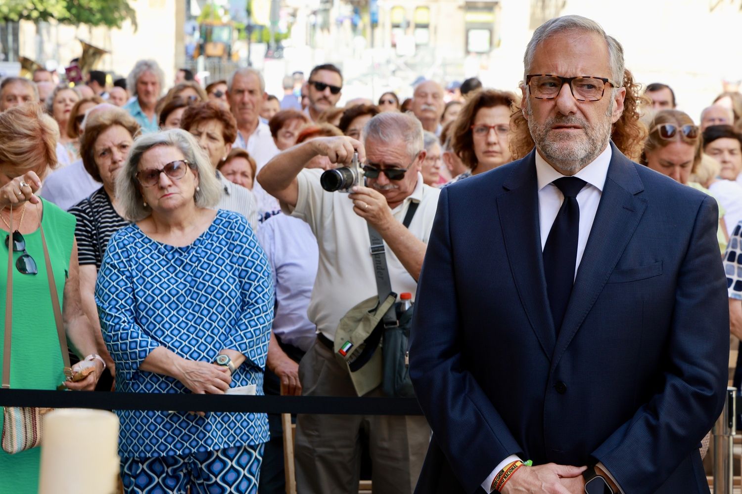 Carlos Pollan, vicepresidente de la Junta, en la misa de San Juan en León | Carlos S. Campillo / ICAL