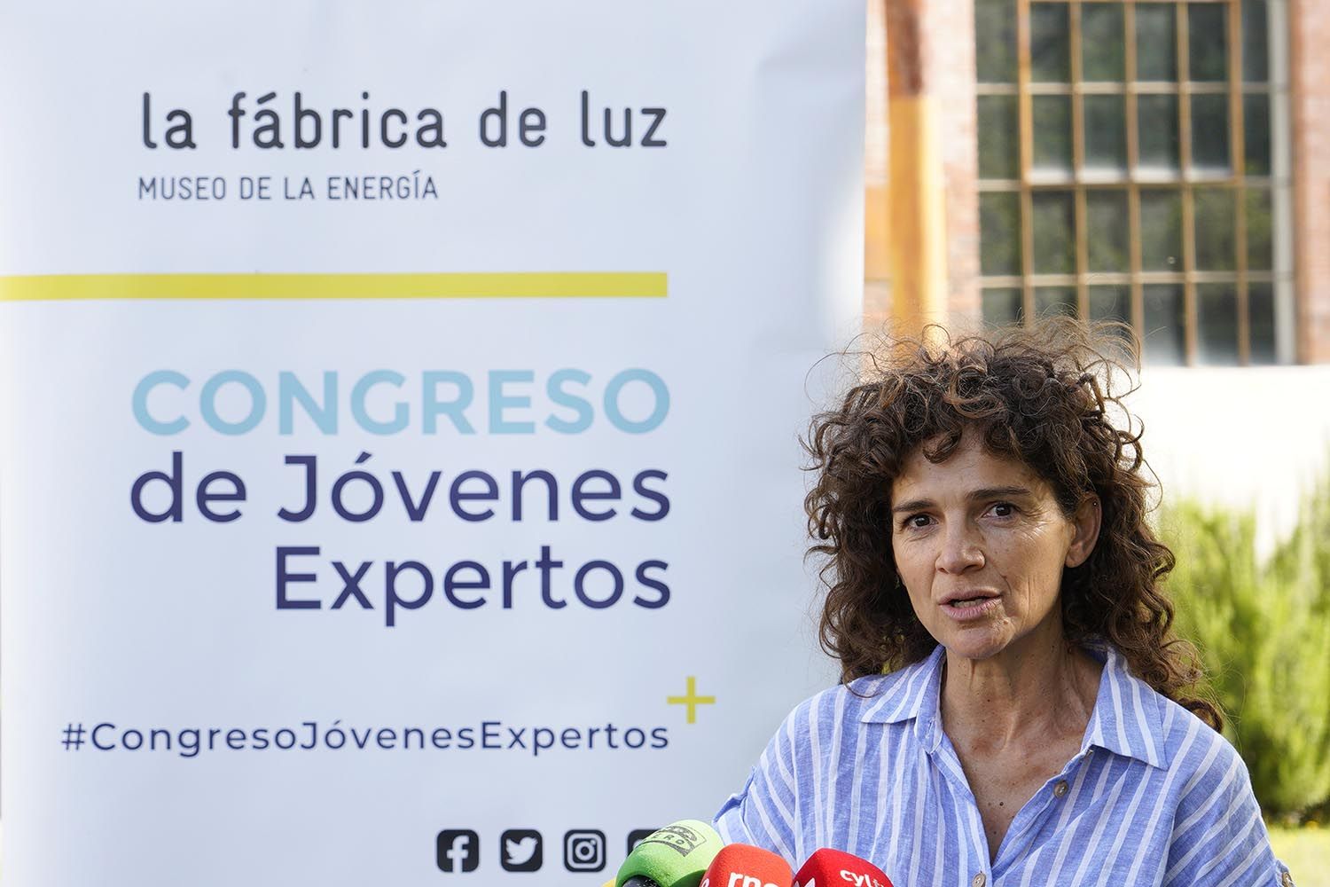César Sánchez / ICAL. La directora del Área de Museos, Patrimonio y Cultura de Ciuden, Concepción Fernández, durante la presentación de la octava edición del Congreso de Jóvenes Expertos César Sánchez / ICAL. La directora del Área de Museos, Patrimonio y Cultura de Ciuden, Concepción Fernández, durante la presentación de la octava edición del Congreso de Jóvenes Expertos