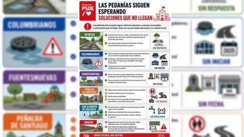 cartel destacada pedanias