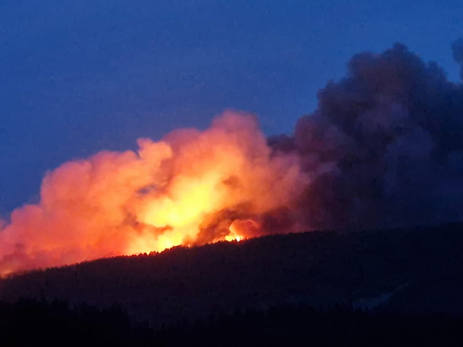 Incendio en El Bierzo