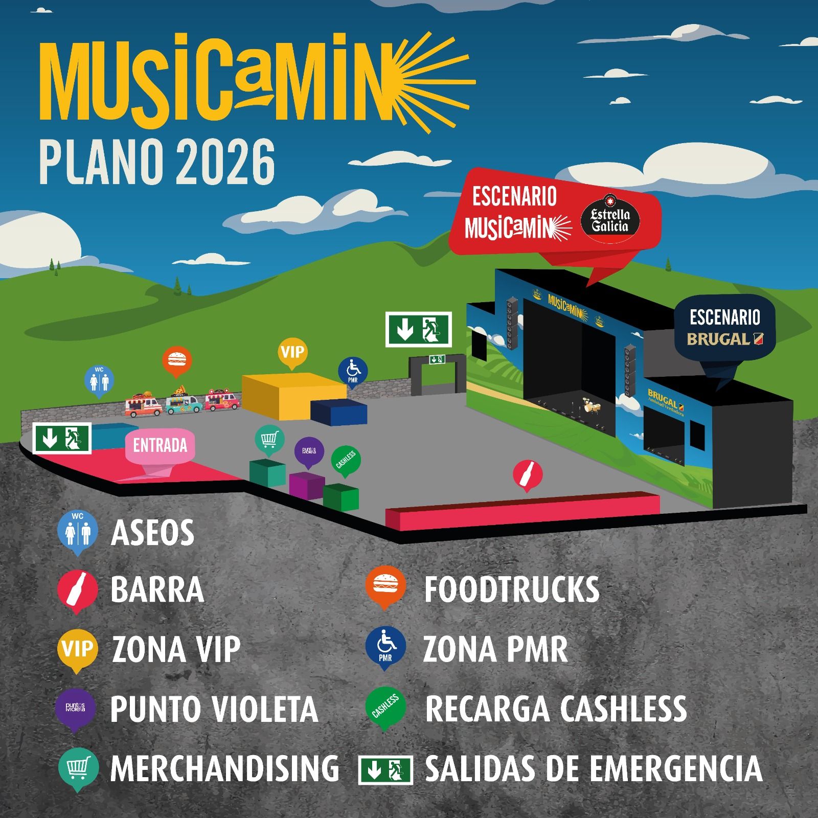 Musicamino. Plano del Festival