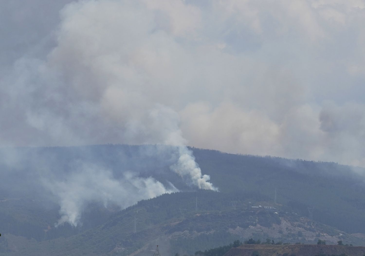 Incendio en Congosto (2) | Foto: César Sánchez, ICAL