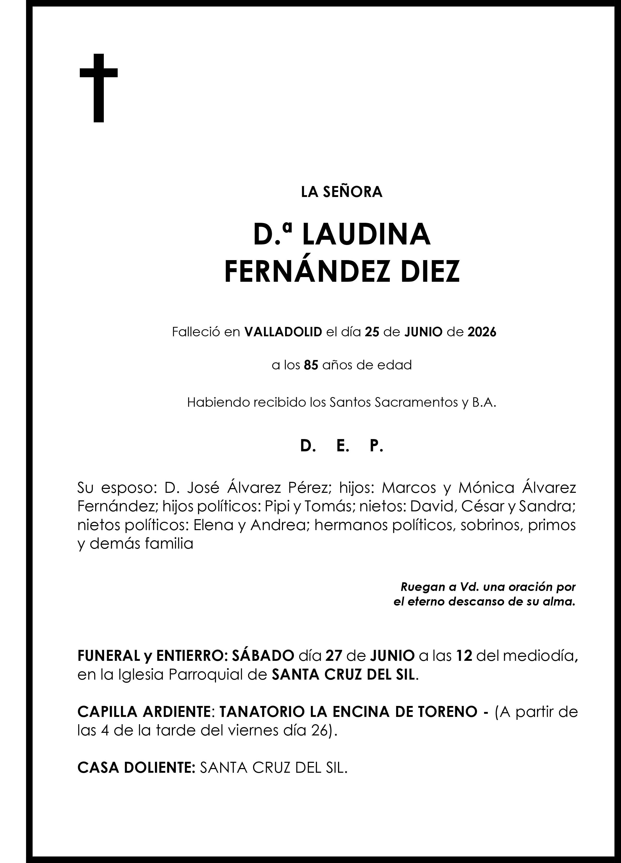LAUDINA FERNANDEZ DIEZ