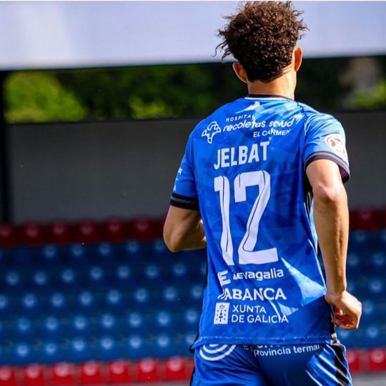 Jelbat con el Ourense esta temporada